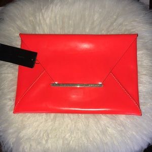 BCBG envelope clutch brand new